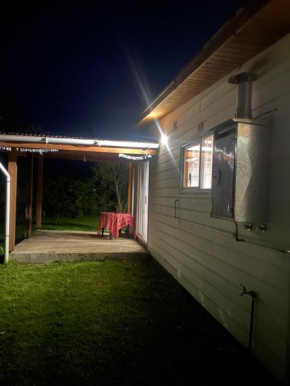 Casa cómoda con calor a hogar